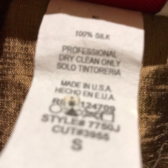 Bronze Silk Jacket - Picture 7 of 7